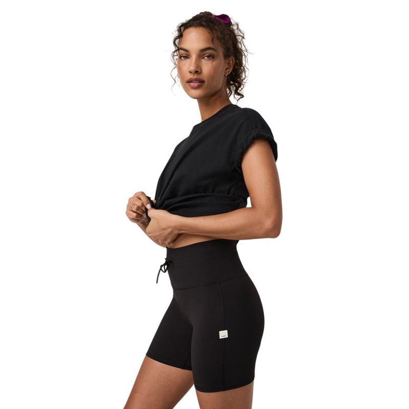 Vuori Heavyweight OS Cotton Short-Sleeve T-Shirt - Women's Black