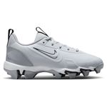 Nike Force Trout 9 Keystone Molded Baseball Cleat - Kids' Pure Platinum / White Wolf Grey Black