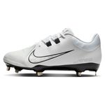 Nike Hyperdiamond 4 Pro Molded Softball Cleat - Women's White / Wolf Grey Black