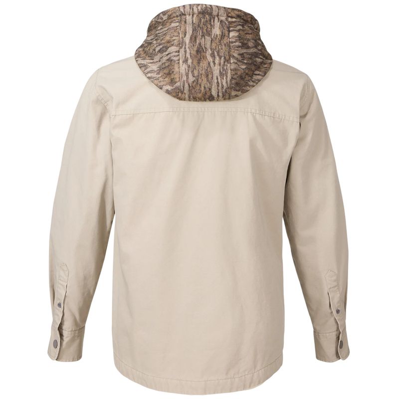 Drake Campfire Canvas Shirt Jacket Hoodie - Men's Khaki