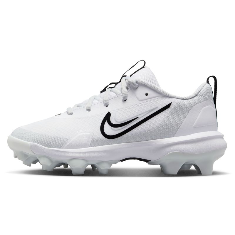 Nike Force Trout 9 Pro MCS Molded Baseball Cleat - Kids' White / Black Pure Platinum