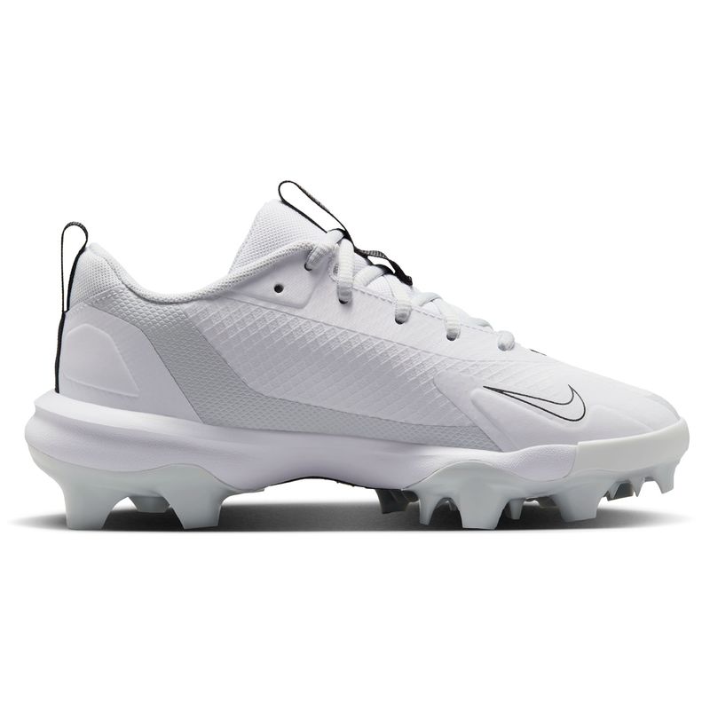 Nike Force Trout 9 Pro MCS Molded Baseball Cleat - Kids' White / Black Pure Platinum
