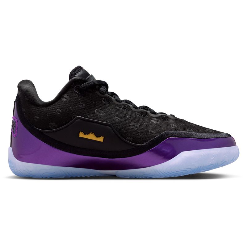 Nike LeBron XXIII Alt 1 Basketball Shoe - Kids' Black / Black / Metallic Gold