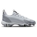 Nike Force Trout 9 Keystone Molded Baseball Cleat - Kids' Pure Platinum / White Wolf Grey Black