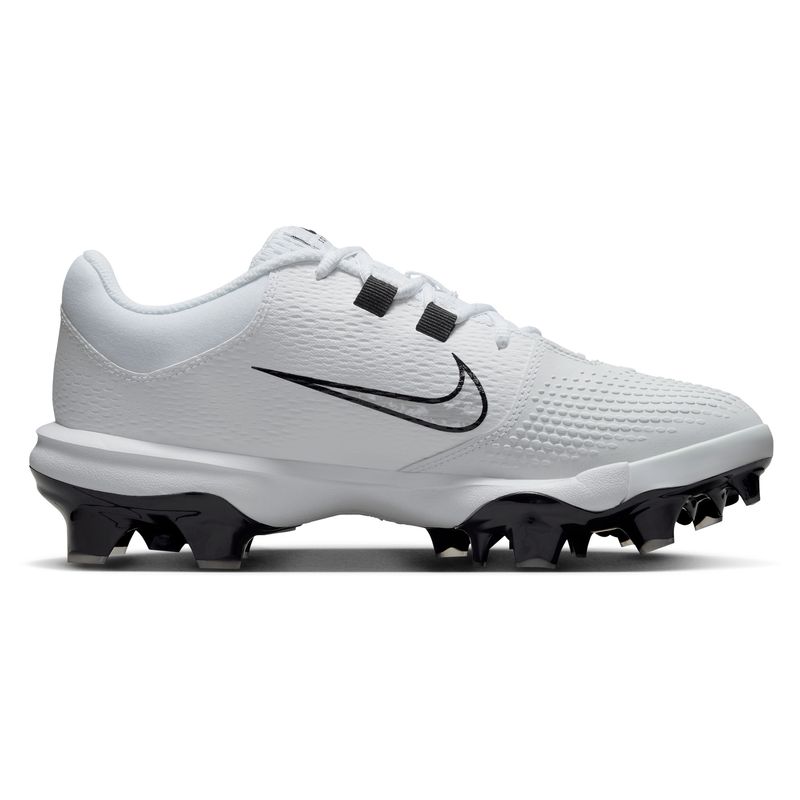 Nike Hyperdiamond 4 Pro MCS Molded Softball Cleat - Women's White / Black Pure Platinum