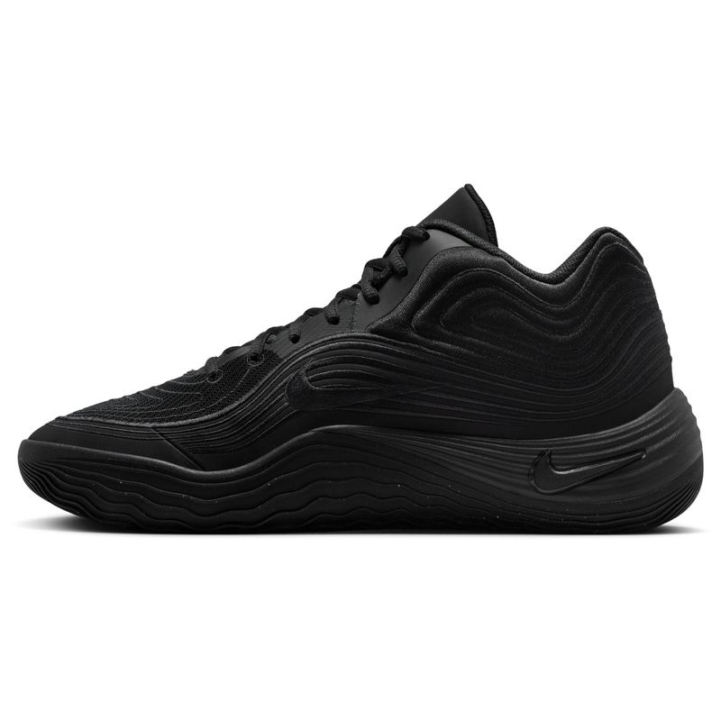 Nike Precision 8 Mid Basketball Shoe - Men's Black / Black / Black