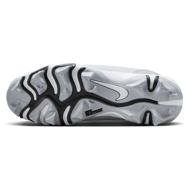 Nike Force Trout 9 Keystone Molded Baseball Cleat - Kids' Pure Platinum / White Wolf Grey Black