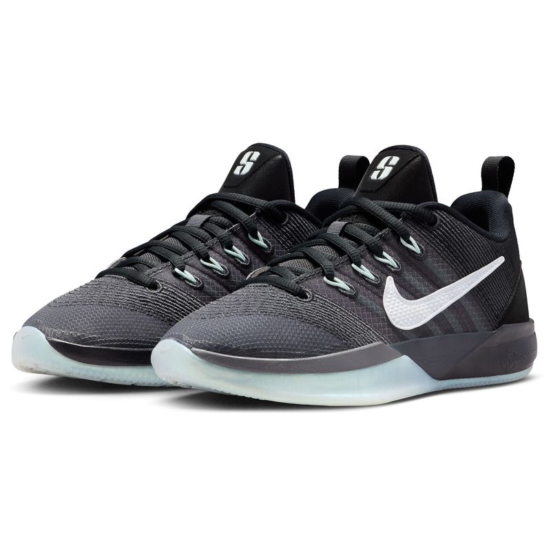 Nike Sabrina 3 Basketball Shoe - Kids' Black / White / Dark Smoke Grey / Iron Grey