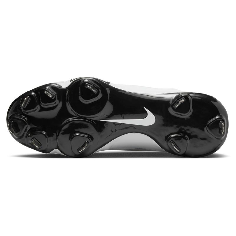 Nike Force Zoom Trout 9 Pro Baseball Cleat - Men's White / Black Pure Platinum