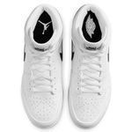 Nike Jordan 1 Retro MCS Molded Baseball Cleat - Men's White / Black