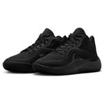 Nike Precision 8 Mid Basketball Shoe - Men's Black / Black / Black