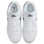 Nike Jordan 1 Retro MCS Low Molded Baseball Cleat - Men's White / Black