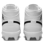 Nike Jordan 1 Retro MCS Molded Baseball Cleat - Men's White / Black