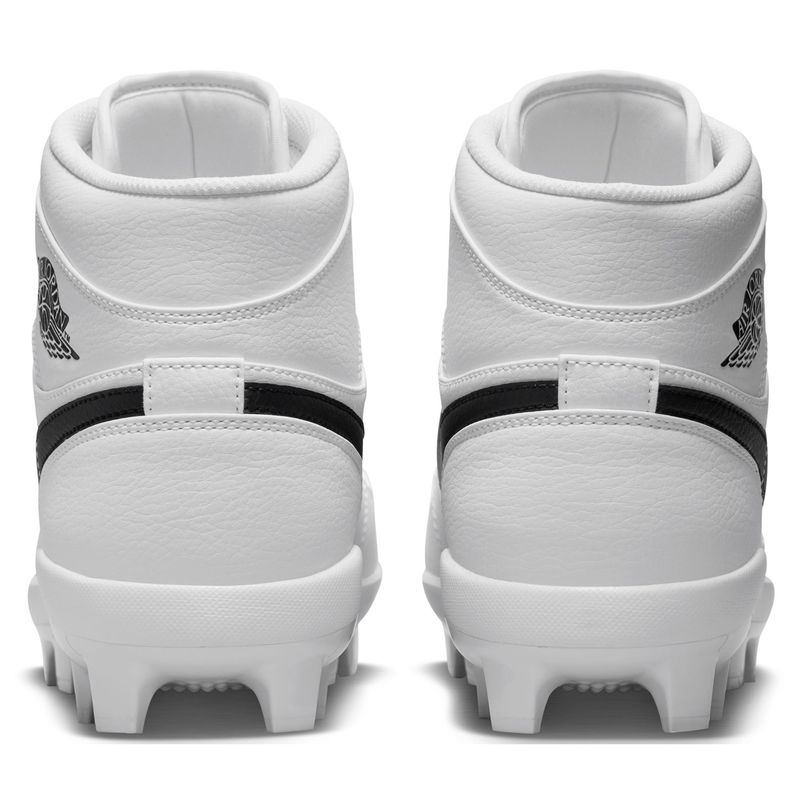 Nike Jordan 1 Retro MCS Molded Baseball Cleat - Men's White / Black