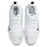 Nike Force Zoom Trout 9 Pro Baseball Cleat - Men's White / Black Pure Platinum