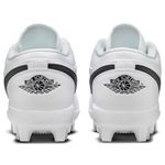 Nike Jordan 1 Retro MCS Low Molded Baseball Cleat - Men's White / Black