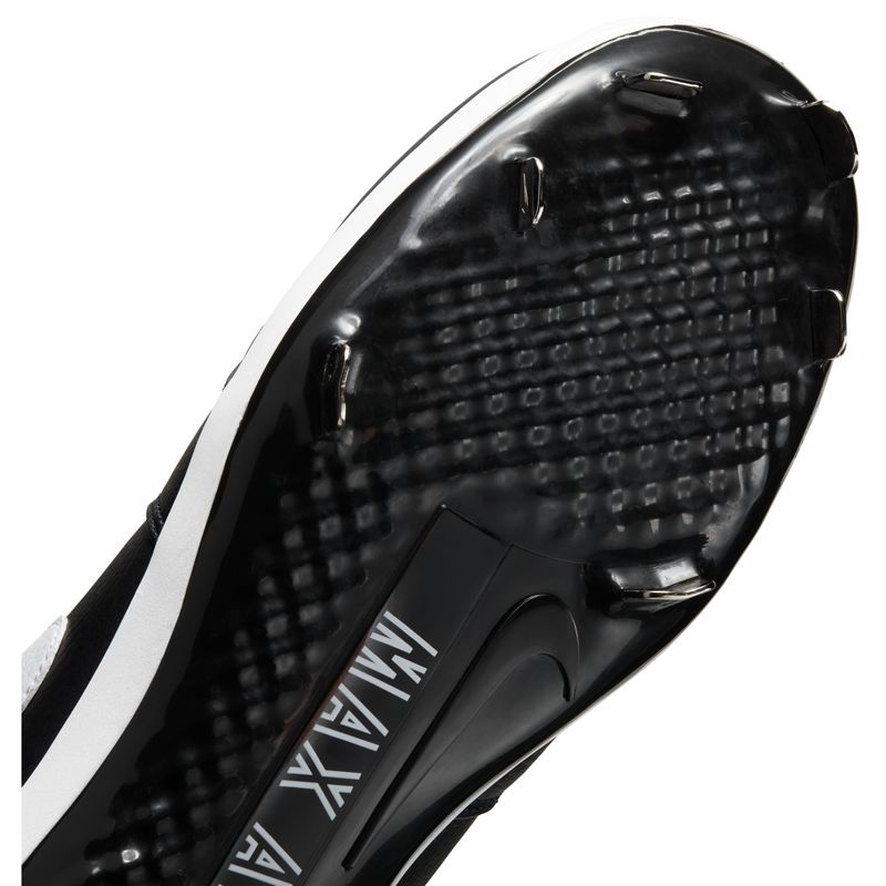 Nike Jordan 1 Retro Metal Baseball Cleat - Men's Black / White / White