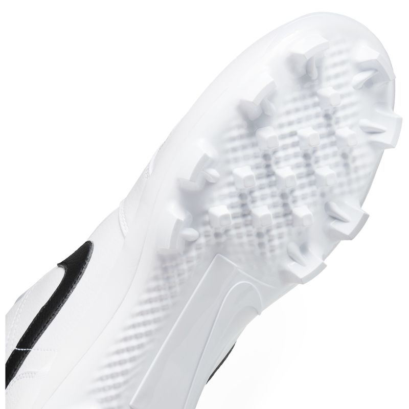 Nike Jordan 1 Retro MCS Low Molded Baseball Cleat - Men's White / Black