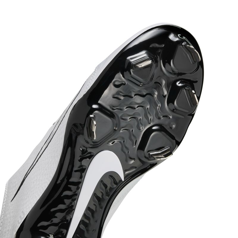 Nike Hyperdiamond 4 Pro Molded Softball Cleat - Women's White / Wolf Grey Black