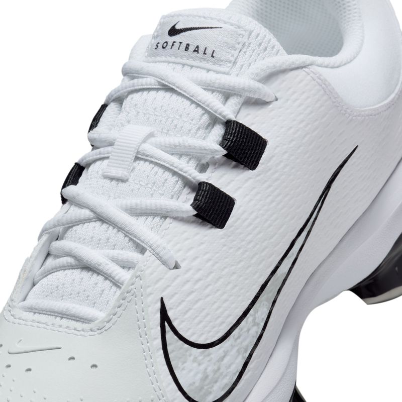 Nike Hyperdiamond 4 Pro MCS Molded Softball Cleat - Women's White / Black Pure Platinum