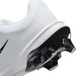 Nike Hyperdiamond 4 Pro MCS Molded Softball Cleat - Women's White / Black Pure Platinum