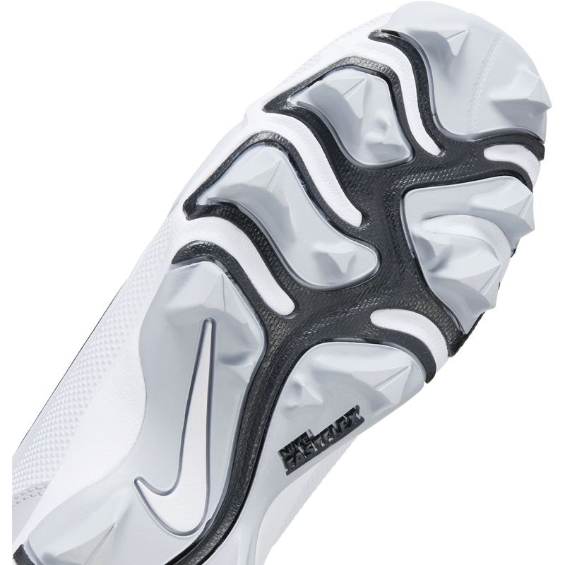 Nike Force Trout 9 Keystone Molded Baseball Cleat - Kids' Pure Platinum / White Wolf Grey Black