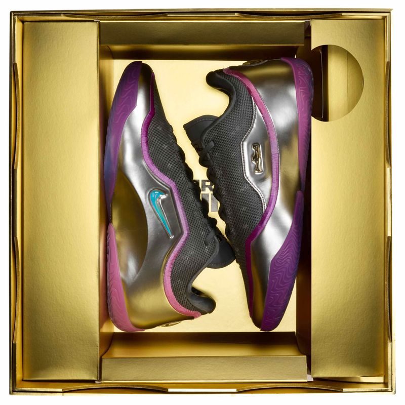 Nike LeBron XXIII LUX Basketball Shoe - Men's Cool Grey / Black / Metallic Silver