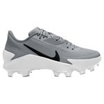 Nike Diamond Showcase Molded Baseball Cleat - Men's Wolf Grey / Black White
