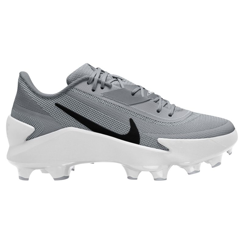 Nike Diamond Showcase Molded Baseball Cleat - Men's Wolf Grey / Black White