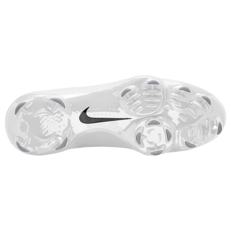 Nike Diamond Showcase Molded Baseball Cleat - Men's Wolf Grey / Black White