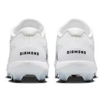 Nike Diamond Standout Molded Baseball Cleat - Men's White / Black