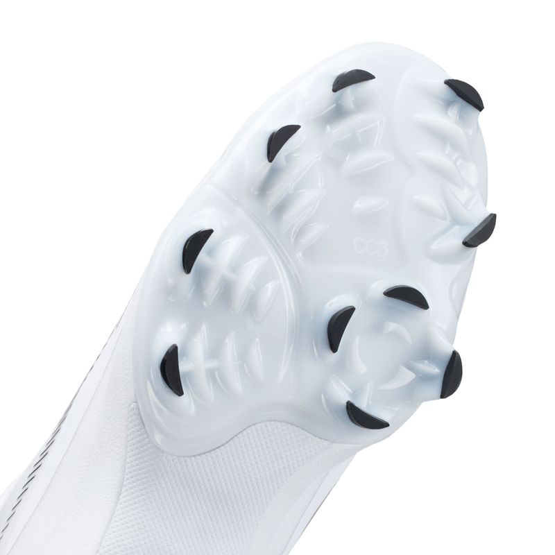 Nike Diamond Standout Molded Baseball Cleat - Men's White / Black