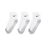 Nike Everyday Max Cushioned Training Ankle Sock (3 Pack) White / Wolf Grey / Black