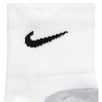 Nike Everyday Max Cushioned Training Ankle Sock (3 Pack) White / Wolf Grey / Black