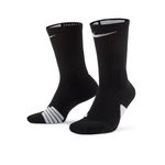 Nike Elite Crew Basketball Sock Black / White / White