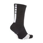 Nike Elite Crew Basketball Sock Black / White / White