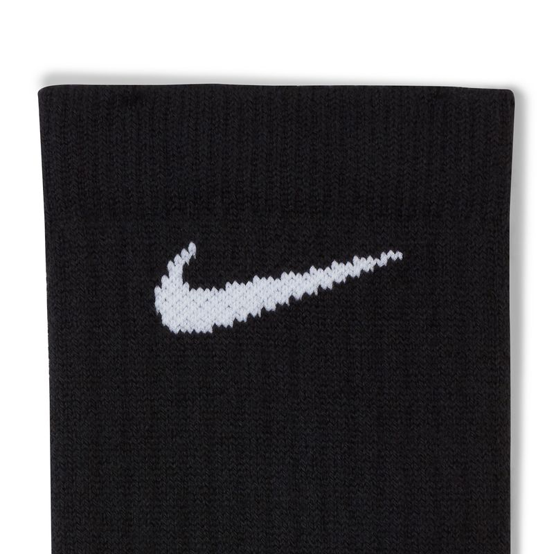 Nike Elite Crew Basketball Sock Black / White / White