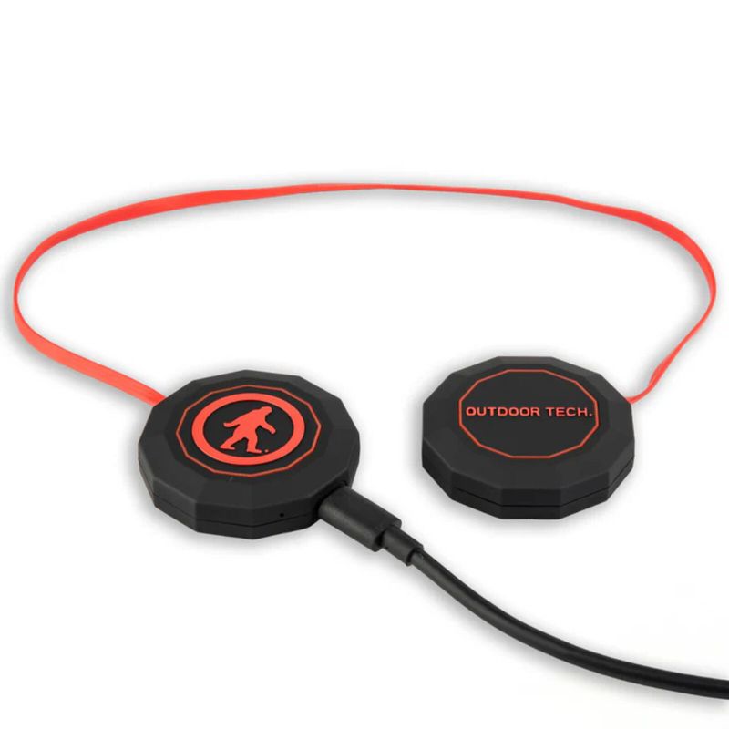 Outdoor Tech Chips XV Universal Helmet Headphones Black / Red