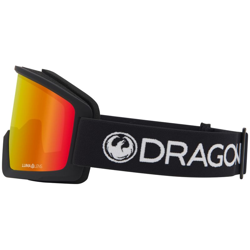 DRAGON DX3 OTG Base Ion Goggle Black / Lumalens Red Ion