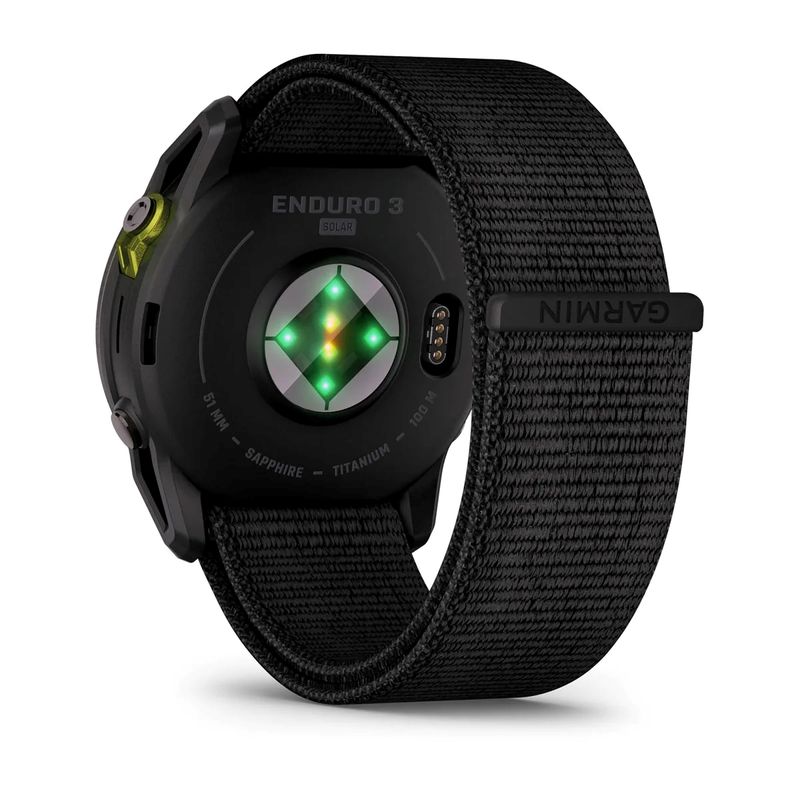 Garmin Enduro 3 GPS Watch Carbon Gray Dlc Titanium / Black Band