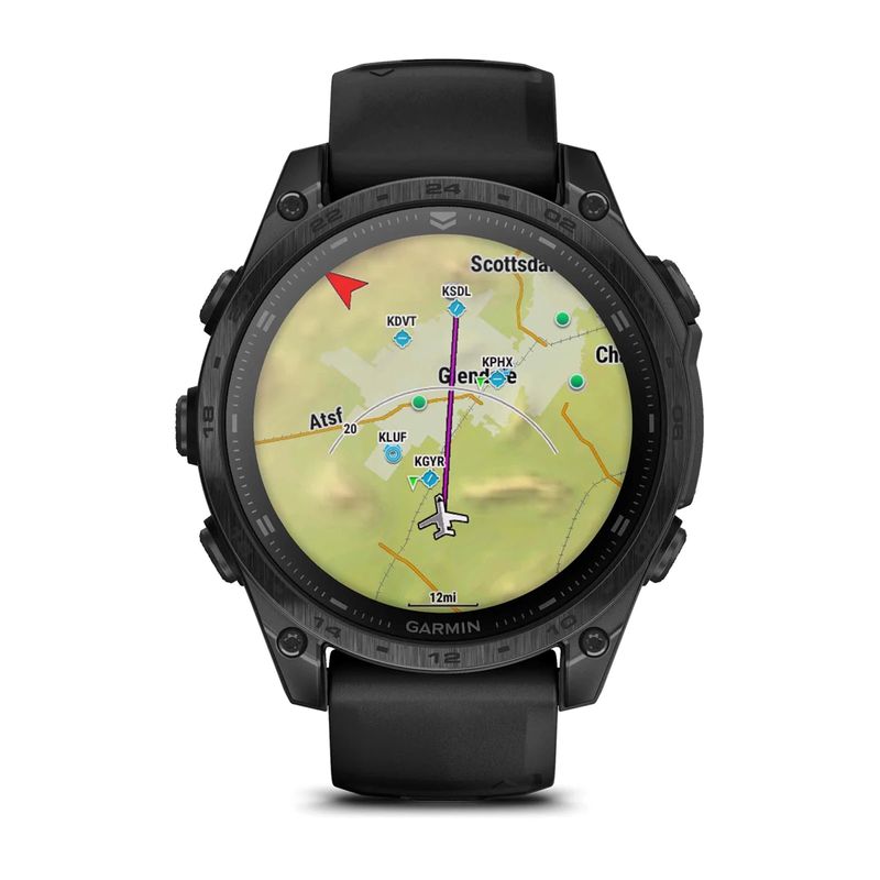 Garmin Tactix 8 AMOLED GPS Watch Applied Ballistics Ultralight Solver / Amoled Edition