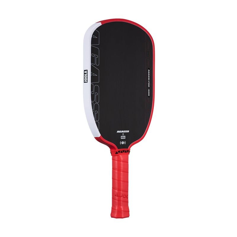 JOOLA Agassi Pro 16mm Pickleball Paddle Black / Red
