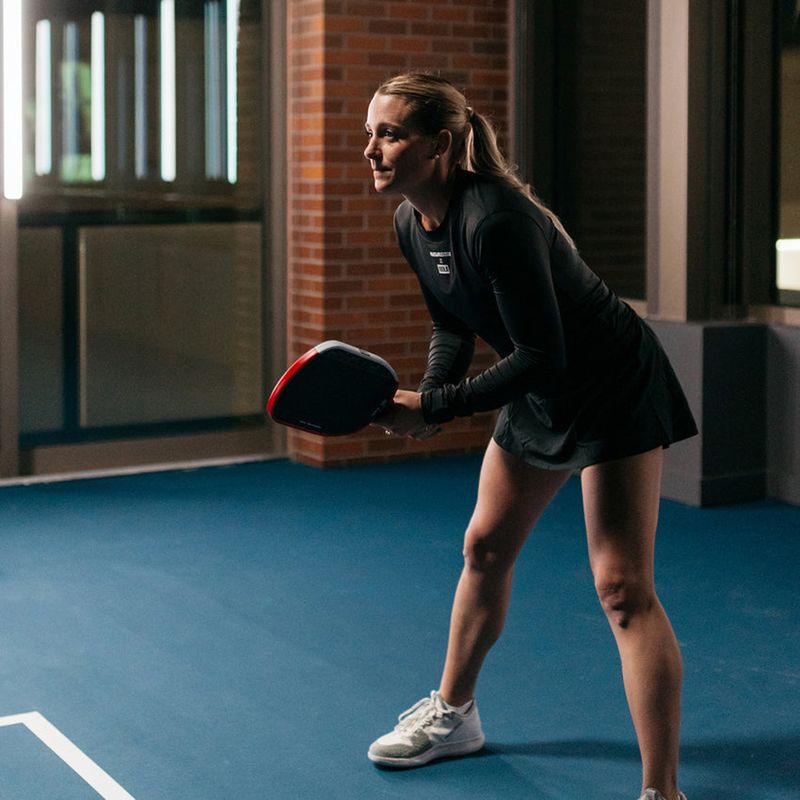 JOOLA Agassi Pro 16mm Pickleball Paddle Black / Red