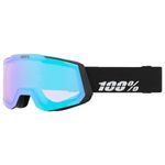 100% Snowcraft Goggle Essential Black / Hiper Silver Mirror + Hiper Turquoise Mirror
