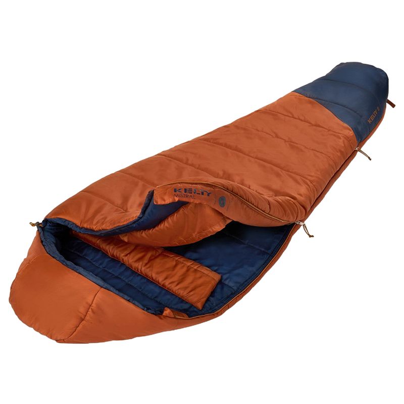 Kelty Mistral 0 Sleeping Bag Gingerbread / Pageant Blue