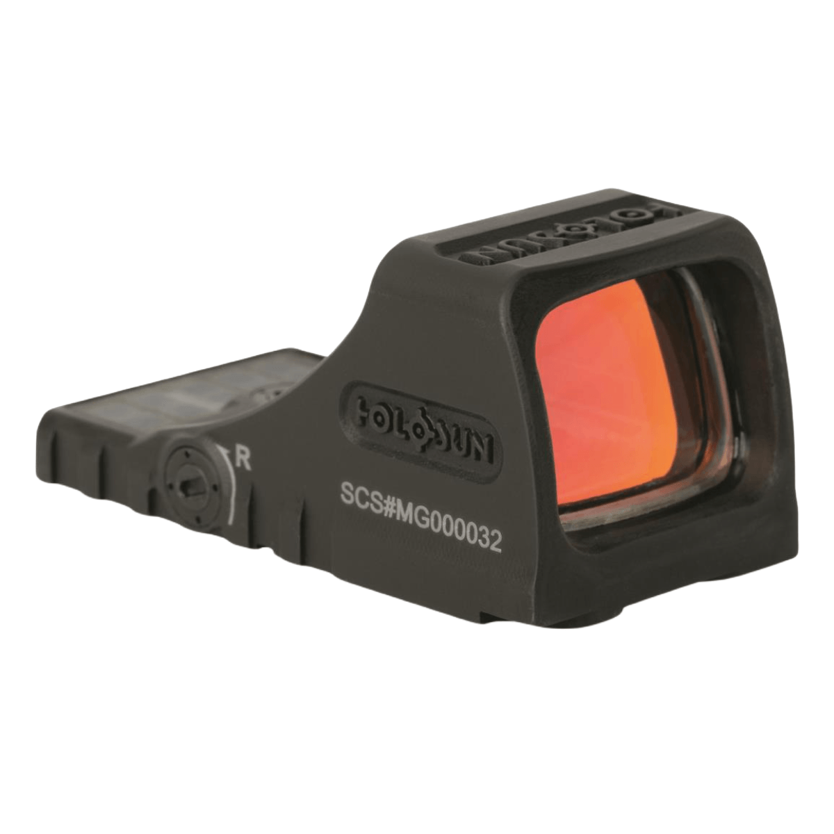 Holosun SCS Solar Charging Reflex Sight - Black Green Dot