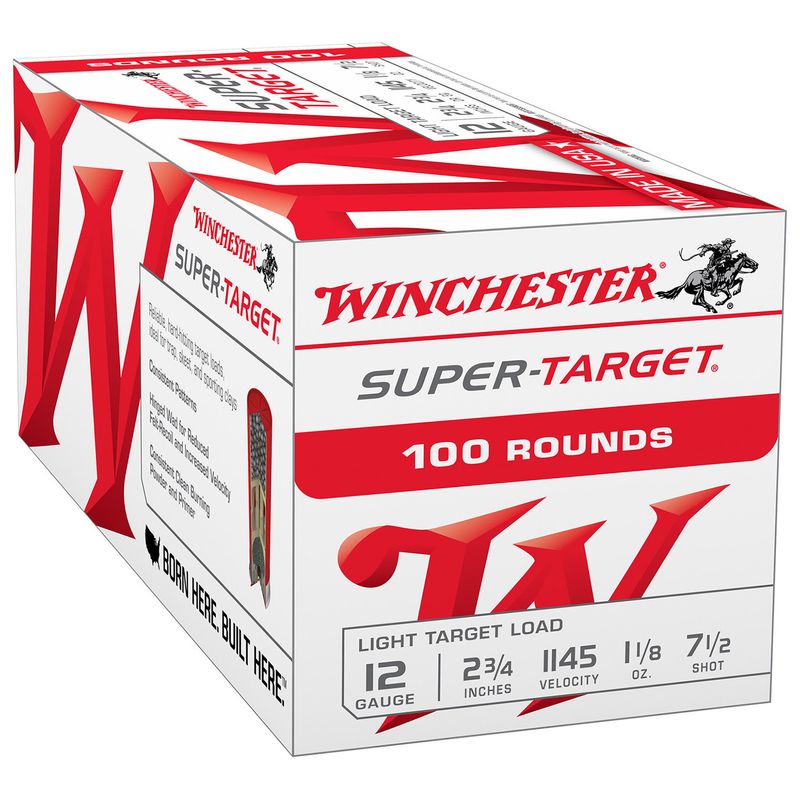Winchester Ammo Super Target Shotgun Shell 7.5 Shot