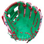 Wilson A2000 December 2025 GTOM Glove Kelly Green / Holiday Sweater