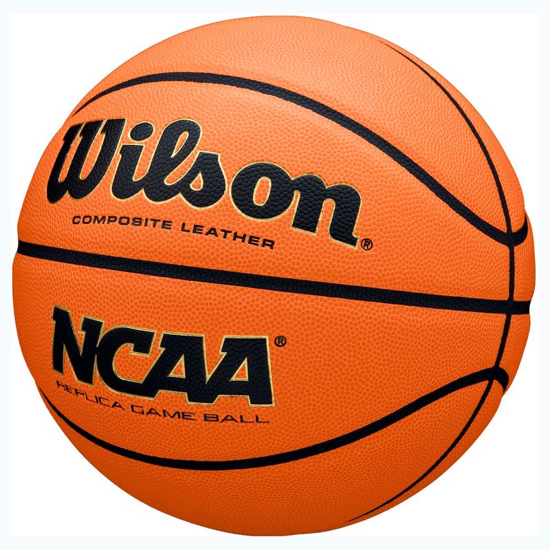 Wilson NCAA Replica Game Basketball Orange