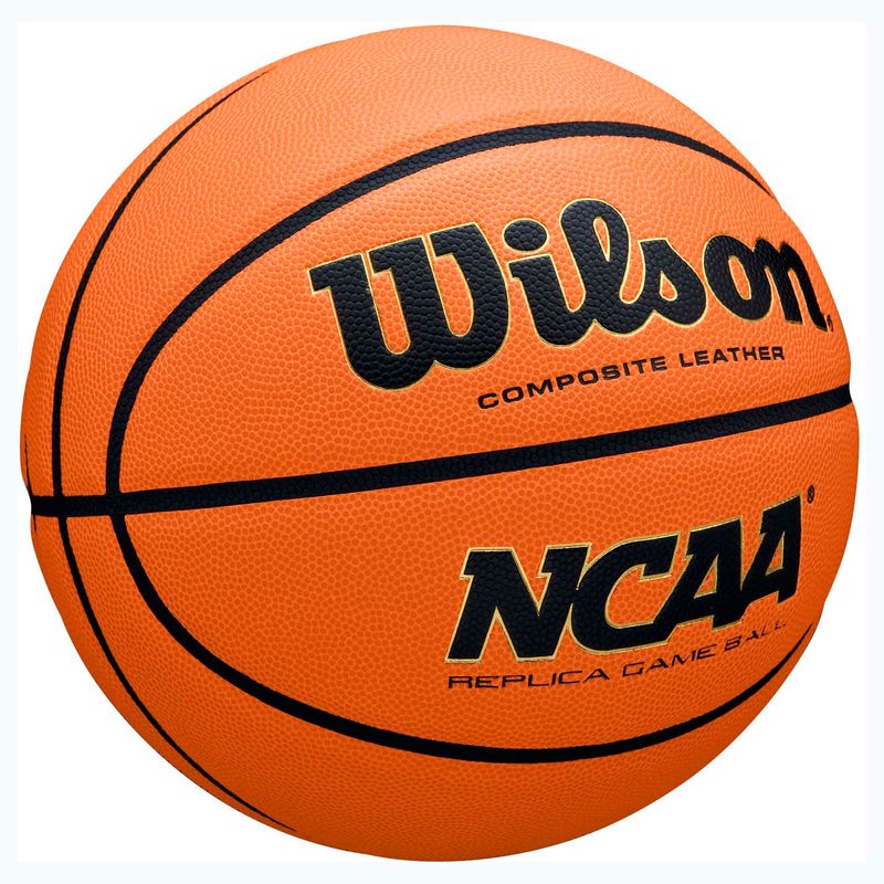 Wilson NCAA Replica Game Basketball Orange
